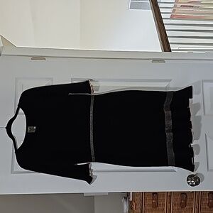 Taylor Black Sweater Dress Size Large